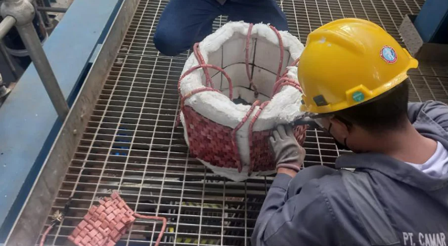 Post Weld Heat Treatment — dokumentasi CGN